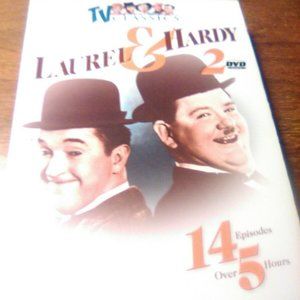 Laurel & Hardy DVD 2-disc set 14 Episodes Vol 1-2